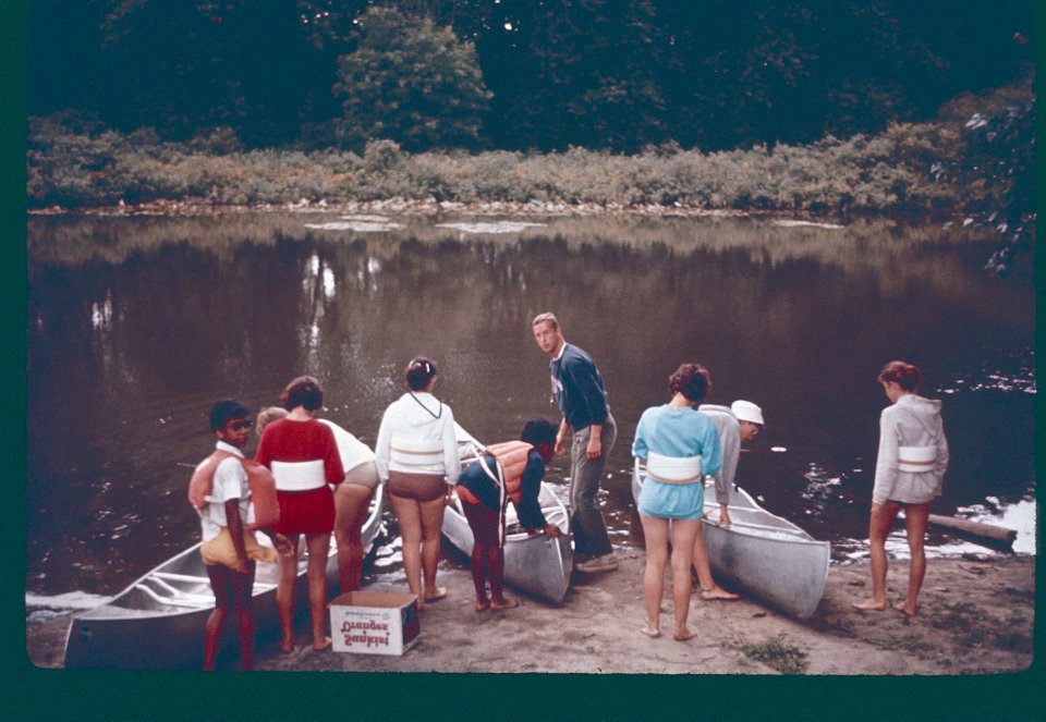 Unknown Campers Canoeing -2